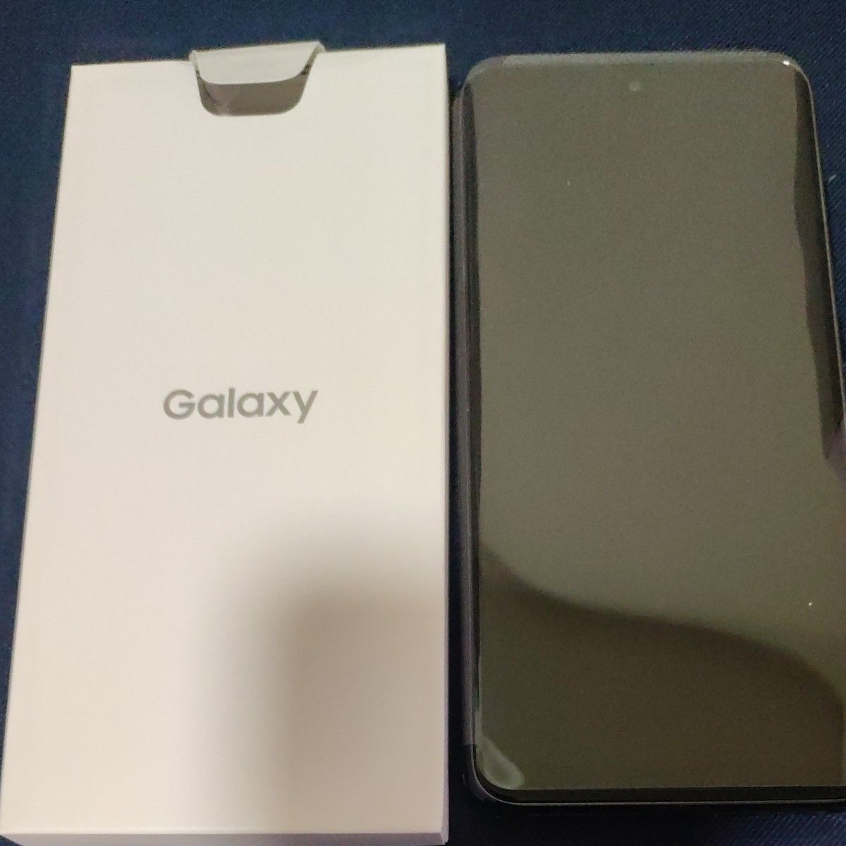 「-SIMロック解除済」 Galaxy A21 SCV49 au [ブラック] 白ロム スマートフォン