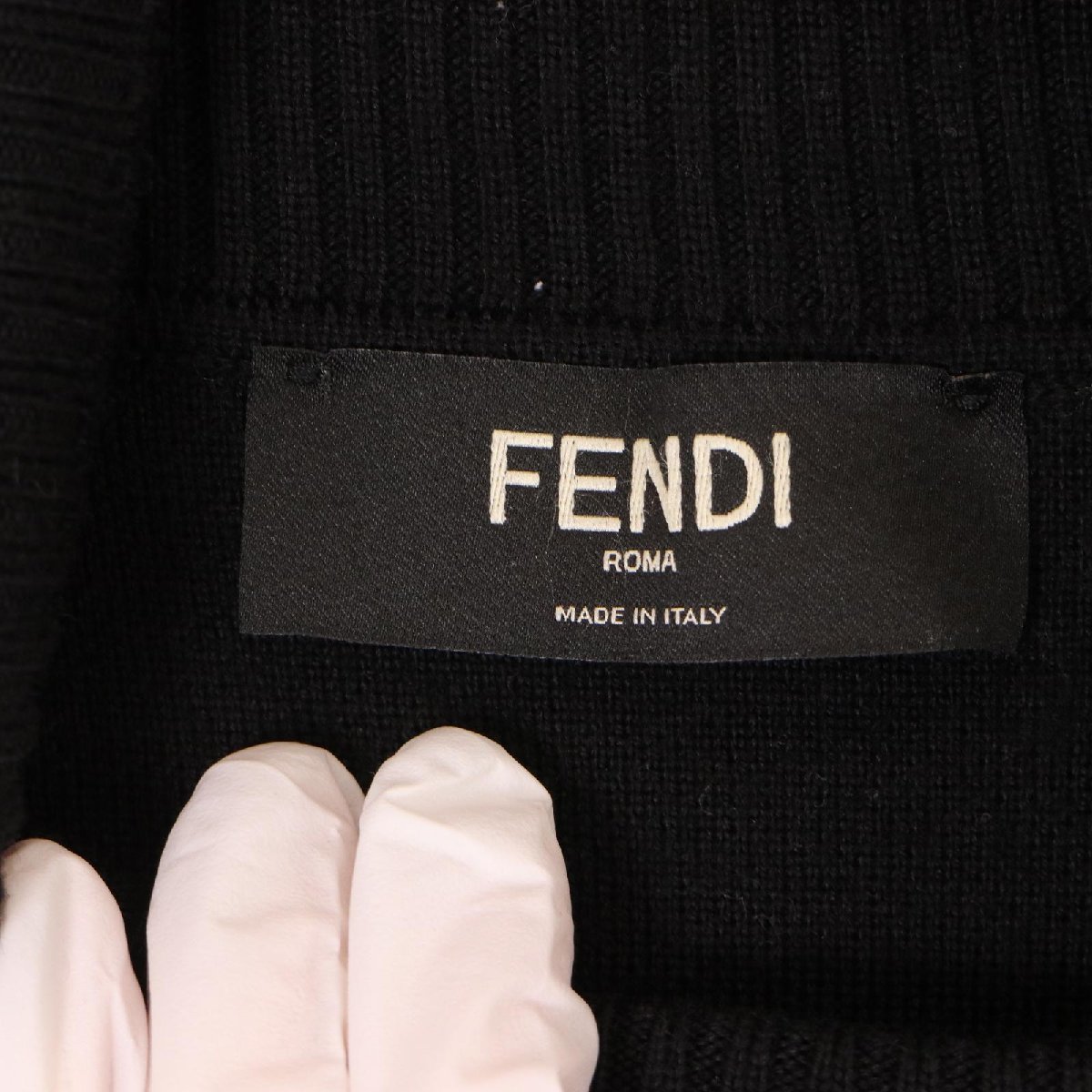 FENDI フェンディ　　メンズ　　ウールニット　　セーター　　　48_画像7