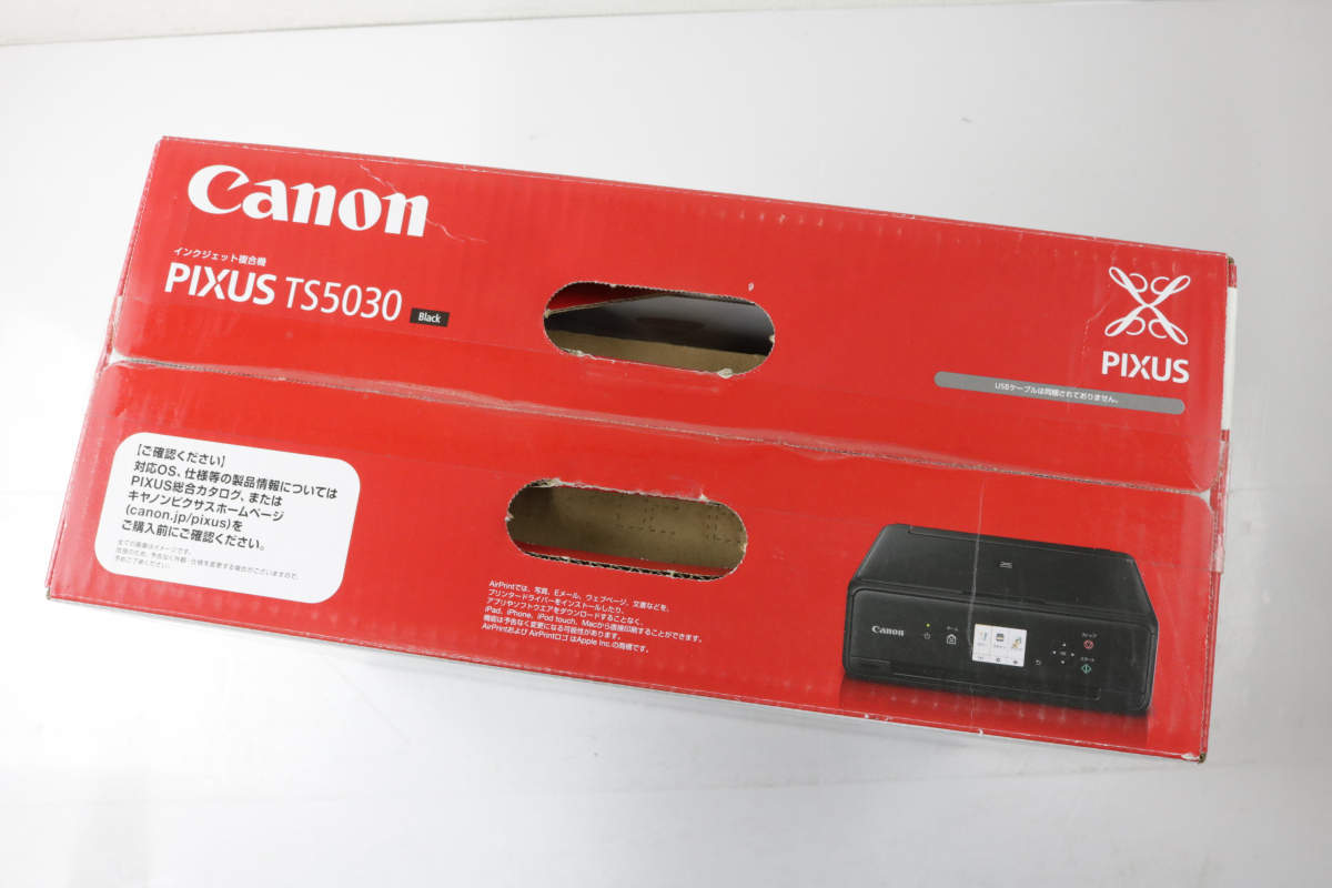 【未開封品】Canon PIXUS TS 5030 インクジェットプリンター キャノン ブラックカラー コピー機 印刷機 インテリア コレクション020FOFFR69_画像4