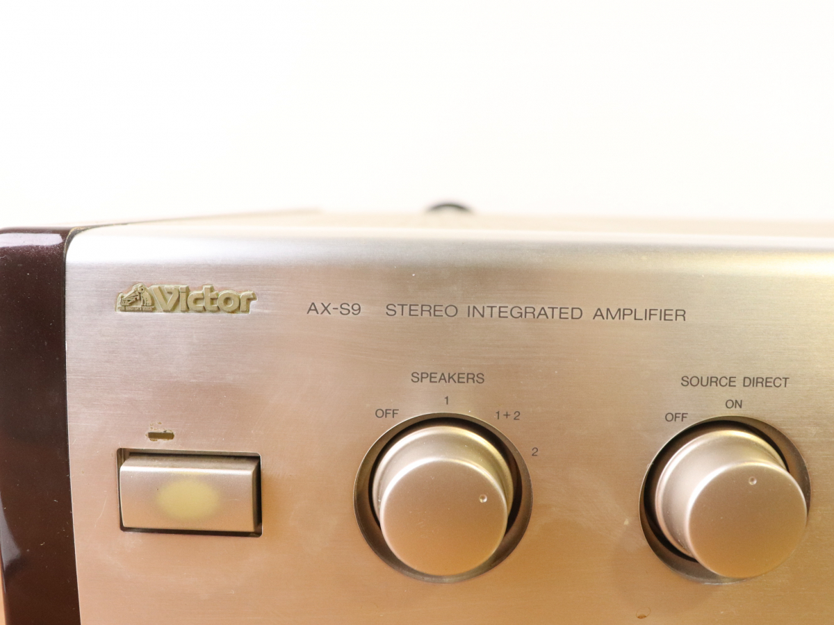 【ジャンク品】 Victor ビクター AX-S9 プリメインアンプ アンプ オーディオ機器 オーディオ 音響機器 音響 趣味 コレクション 005FEEFY83_画像2