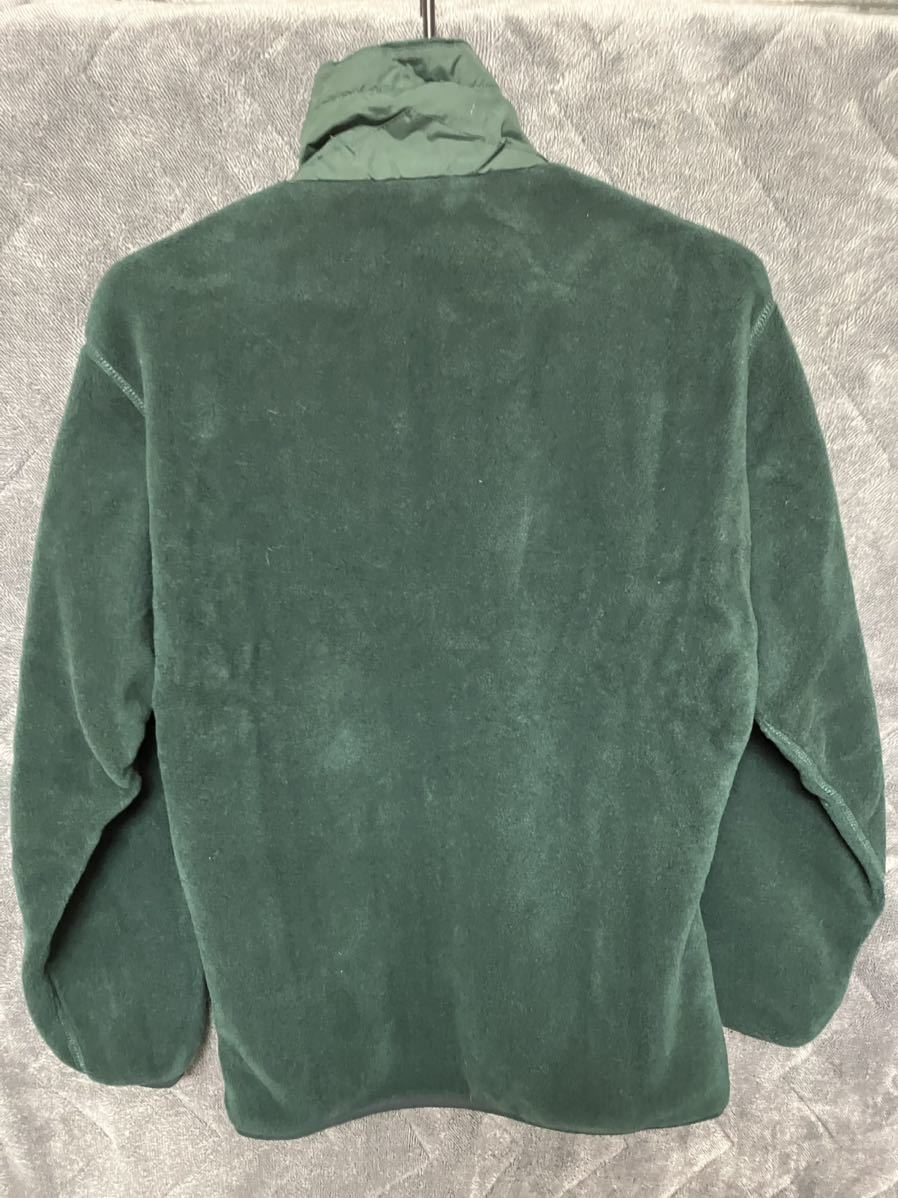 90s old ビンテージ パタゴニア シンチラ ジャケット Made in USA Patagonia SYNCHILLA JACKET 25410 F4 Zip Hunter Green 新品 深緑 US-S_画像2