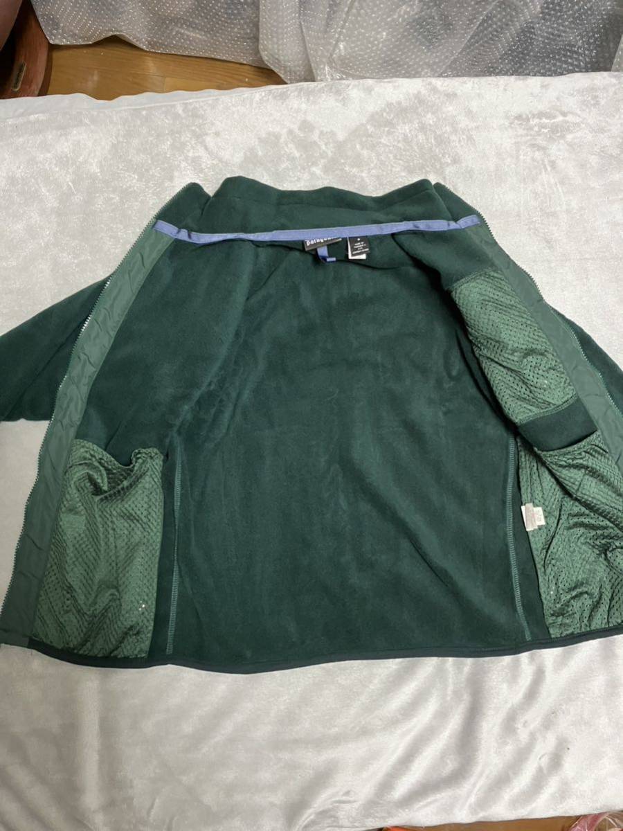 90s old ビンテージ パタゴニア シンチラ ジャケット Made in USA Patagonia SYNCHILLA JACKET 25410 F4 Zip Hunter Green 新品 深緑 US-S_画像4