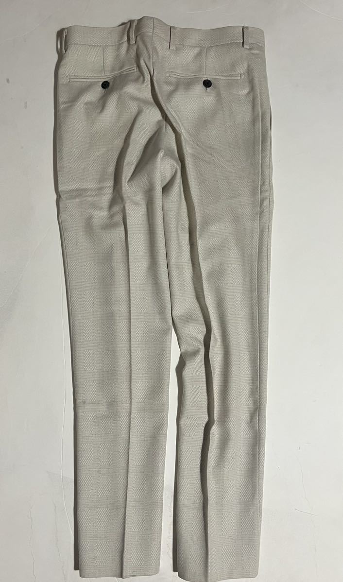  Vintage CK pattern do pants / slacks / white / Calvin Klein 