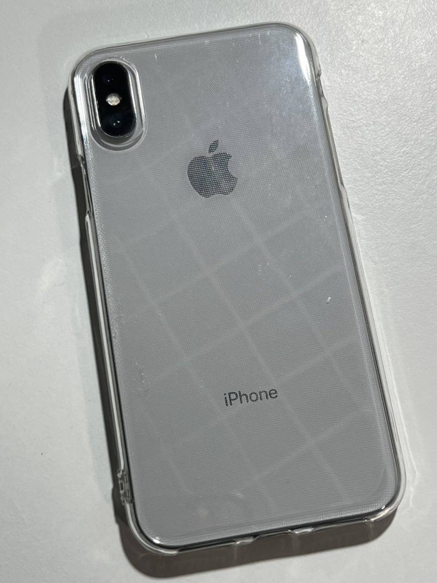 Apple iPhone X Silver 64GB SIMフリー 訳あり_画像2
