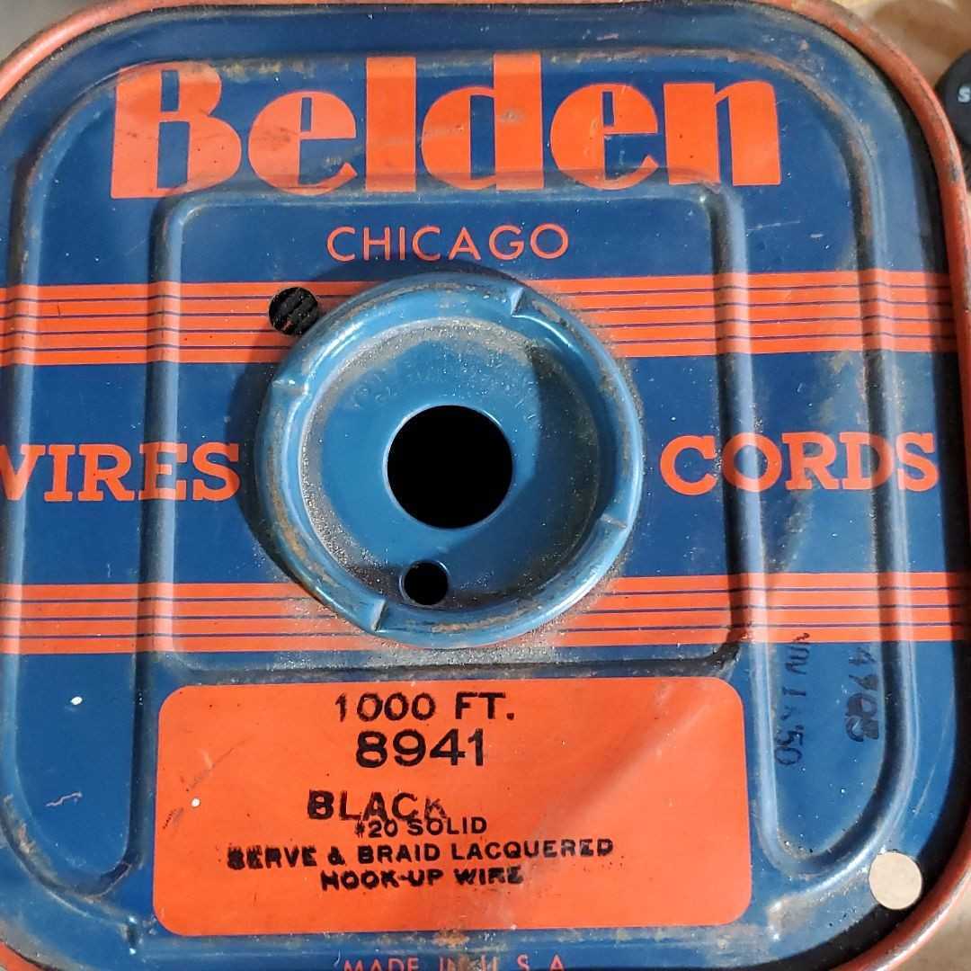  sale!! Vintage wiring material. . point!!1950 year made Belden 8941 20Awg single line 50cm 550 jpy inspection )GIBSON FENDER TOKAI BURNY GRECO