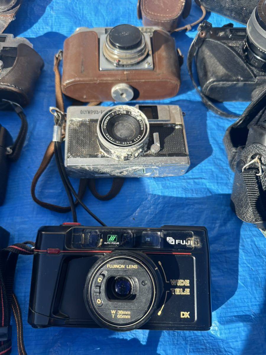 1円スタート カメラ まとめ Canon OLYMPUS FUJI YASHICA 昭和 レトロPENTAX KONICA _画像3