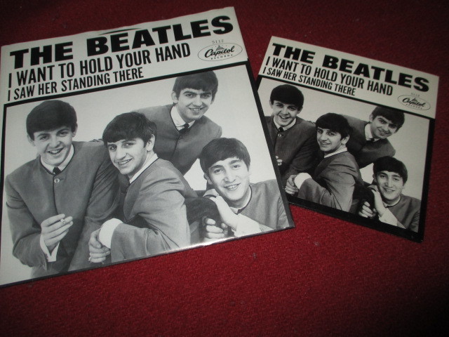 beatles i want to hold your hand (RAREアナログ盤CDシングル2枚セット送料込み)