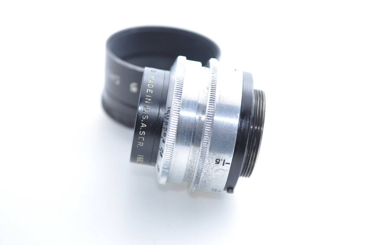 ★実用品★ Cマウント BELL＆HOWELL LUMAX 1INCH (25mm) F1.9 USA CINEレンズ #1172_画像6