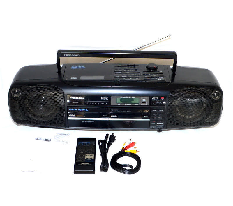純正リモコン付/極美動作品】Panasonic パナソニック RX-DT80 純正リモコン付/極美動作品】Panasonic パナソニック RX-DT80