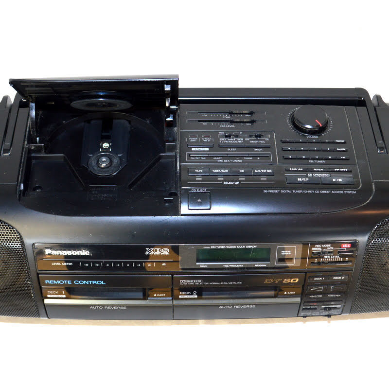 純正リモコン付/極美動作品】Panasonic パナソニック RX-DT80 純正リモコン付/極美動作品】Panasonic パナソニック RX-DT80
