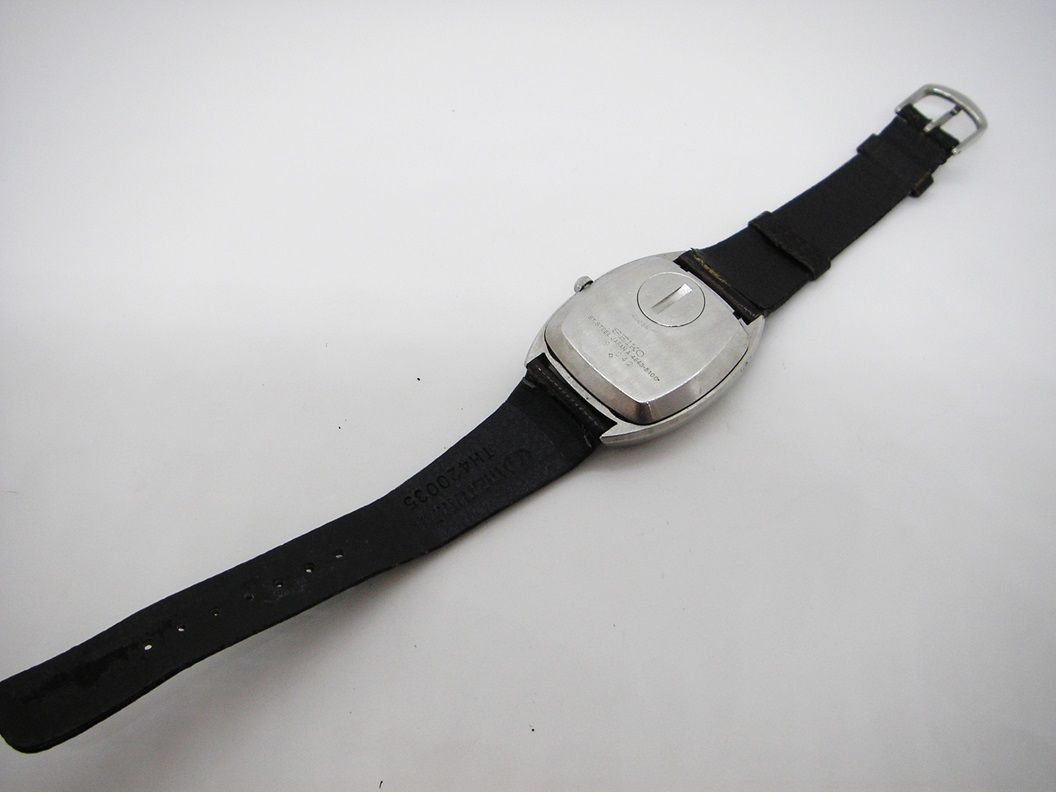 【中古品】SEIKO GRAND QUARTZ JAPAN 4843-5100/セイコー腕時計 791042 日本製 USED品 ヴィンテージ　革ベルト　正規品 watch_画像8