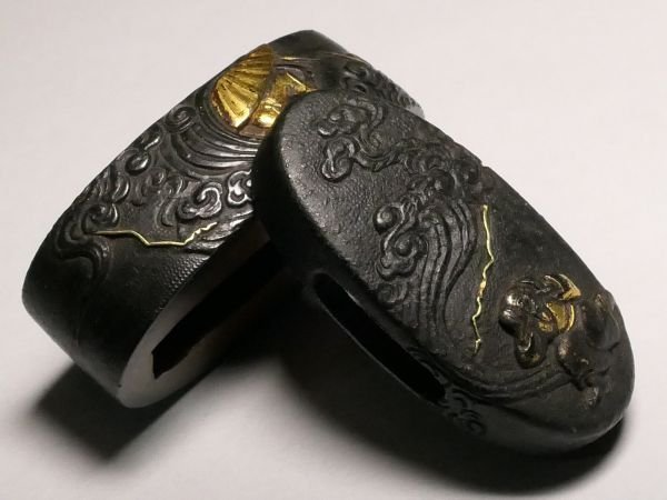 刀装具 #3277】≪A級≫(縁頭) 鉄元堂を彷彿とさせる 刀装具 #3277】≪A級≫(縁頭) 鉄元堂を彷彿とさせる