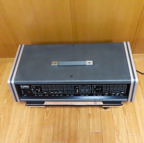 ビンテージ YAMAHA ヤマハ PE-200A guitar amp head アンプヘッド エレキギター ギター アンプ　通電確認済み　現状品 _画像2