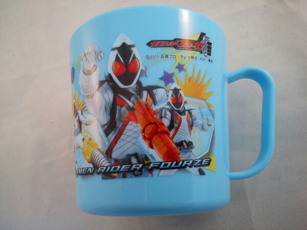 Kamen Rider Fourze Cup, сделанный в Японии, голубой запас, дети дети Blue Blue Boy Boy Child Mug Ishimori Professional Product Limited Point Digestion