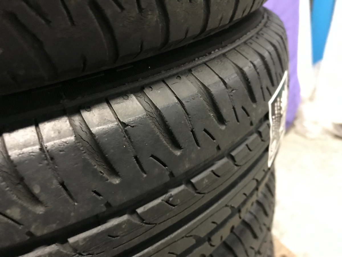 ☆中古☆ 引取限定 CHAMPIRO ECO 155/65 r14 75t ワゴンR タイヤ ホイール_画像3