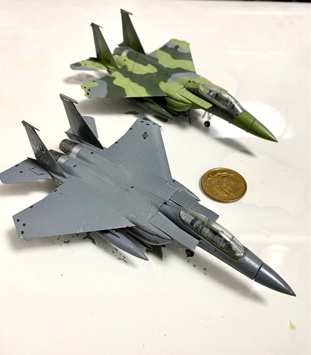 アメリカ空軍 攻撃機コレクション F-15E ストライクイーグル 1/144 F-toys エフトイズ 組立済_画像1