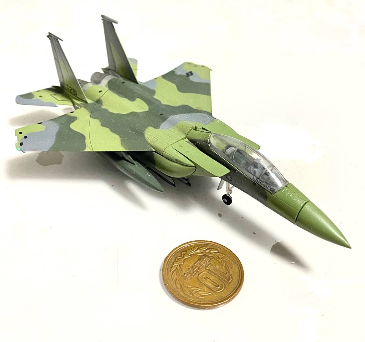 アメリカ空軍 攻撃機コレクション F-15E ストライクイーグル 1/144 F-toys エフトイズ 組立済_画像6