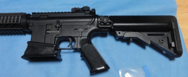 東京マルイ製次世代M4　SOPMODバッテリー変更、マガジン多数　検：KSCMARUIWEVFC_画像5