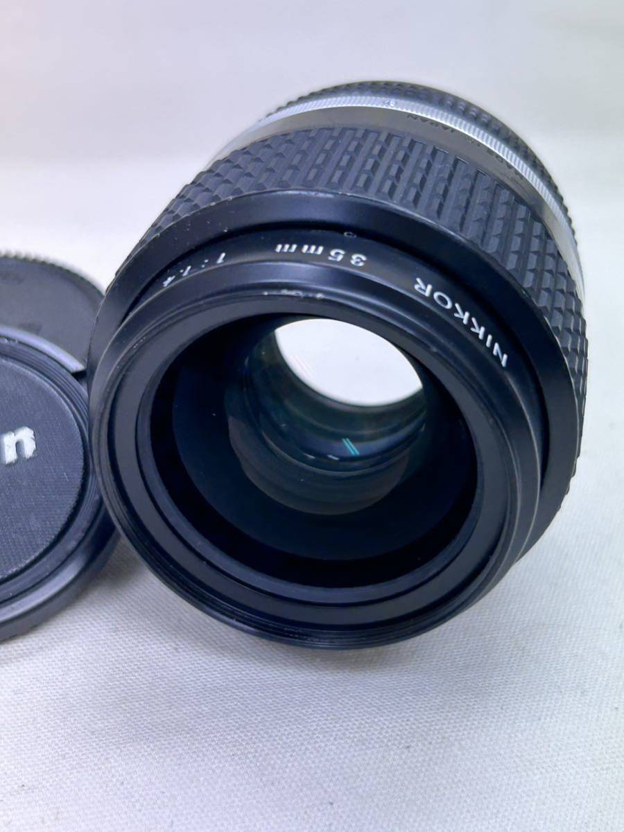 Nikon　ニコン　NIKKOR　35mm　1:1.4　レンズ　※動作未確認・中古品_画像2