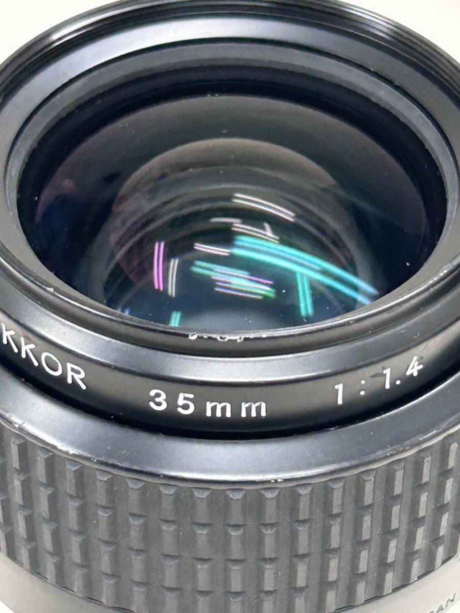 Nikon　ニコン　NIKKOR　35mm　1:1.4　レンズ　※動作未確認・中古品_画像3
