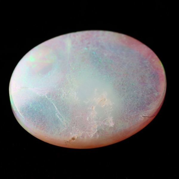 1.250ct 天然ホワイトオパール オーストラリア 遊色抜群 高品質 〔Australia White opal jewelry 宝石 ナチュラル natural 裸石 loose 〕_画像5