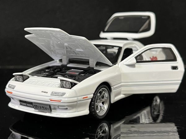 マツダ RX-7 FC mazda 1/32 ミニカー H158 ホワイト_画像10