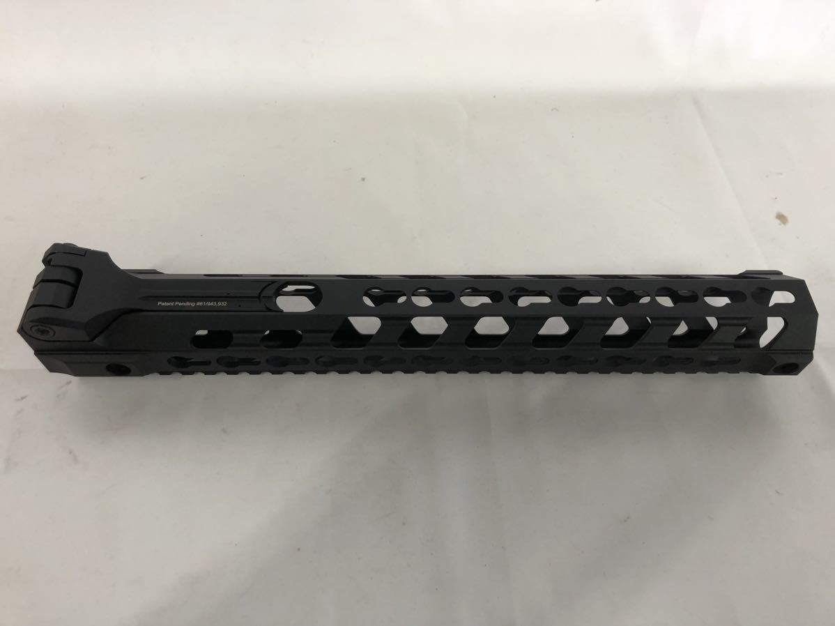 新品！ IRON AIRSOFT F.S. 556 キーモッドハンドガード 12インチ BK (PTW/GBB M4シリーズ用)[1507C]_画像6