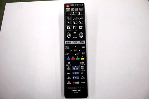 2個入荷 日立　HITACHI　C-H23 L19-N1029 テレビ 用 純正リモコン Wooo　ウー 日立リモ004Y_画像1