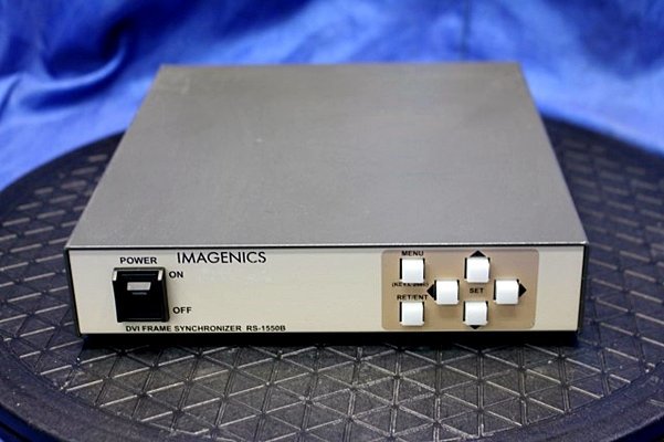 ◆2台入荷◆ IMAGENICS/RS-1550B　 RGB入力-DVI出力フレームシンクロナイザ　イメージニクス 48569Y_画像1