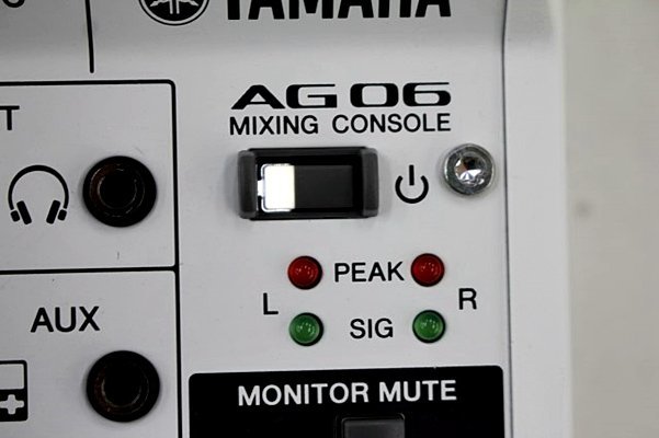  Yamaha YAMAHA USB web casting mixer AG06 mixing console 6 channel 48694Y