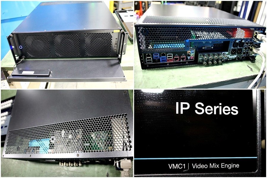 NewTek / ニューテック ホーム IPシリーズ 2-Stripe コントロールパネル VMC1＋Video Mix Engine VMC1R 一式 48261Y_画像3