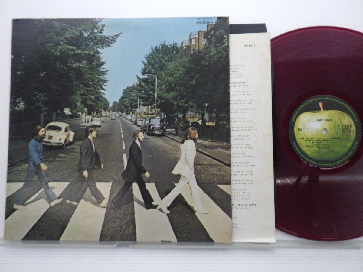 【国内盤】The Beatles(ビートルズ)「Abbey Road(アビィ・ロード)」LP（12インチ）/Apple Records(AP-8815)/ロック_画像1