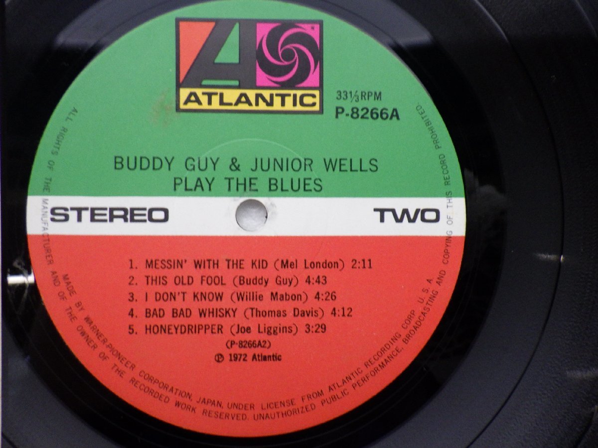 Buddy Guy「Play The Blues」LP（12インチ）/Atlantic(P-8266A)/ブルース_画像2