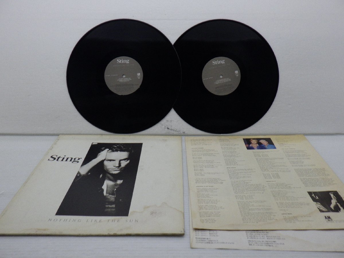 Sting(スティング)「Nothing Like The Sun」LP（12インチ）/A&M Records(C35Y3203)/洋楽ロック_画像1