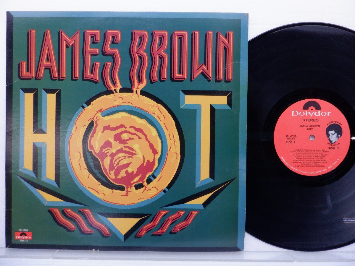 James Brown「Hot」LP（12インチ）/Polydor(PD 6059)/洋楽ロック_画像1