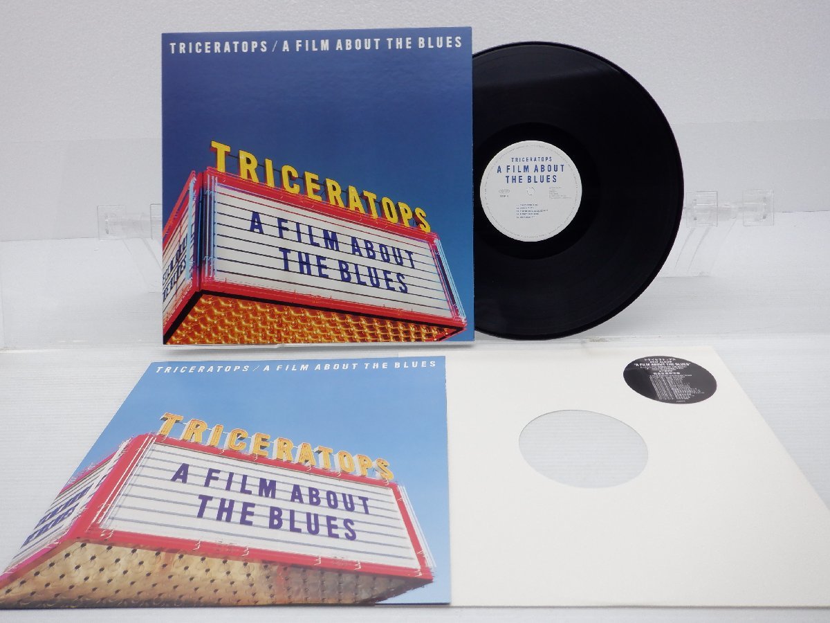 Triceratops「A Film About The Blues」LP（12インチ）/Epic(SYUM 0135)/Rock_画像1