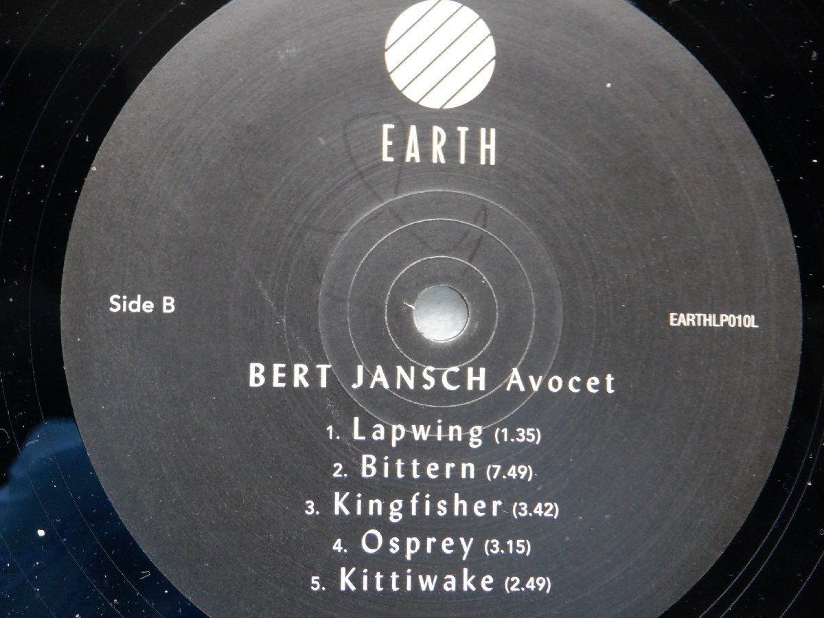 Bert Jansch「Avocet」LP（12インチ）/Earth(EARTHLP010L)/洋楽ロック_画像2
