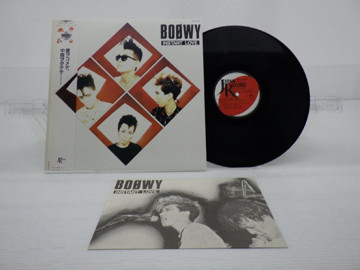 Boowy(ボウイ)「Instant Love(インスタント・ラブ)」LP（12インチ）/Japan Record(28JAL-3048)/Rock_画像1