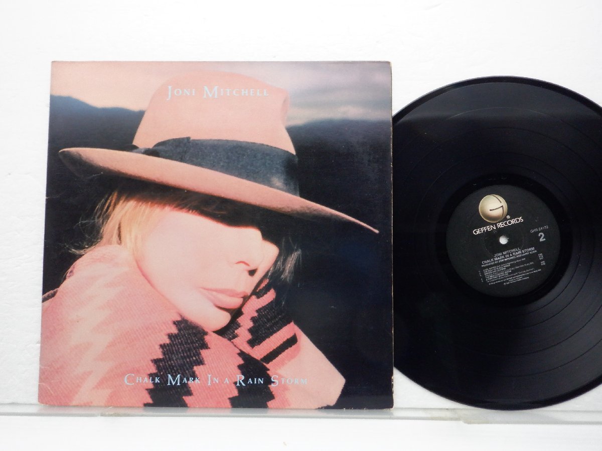 【US盤】Joni Mitchell(ジョニ・ミッチェル)「Chalk Mark In A Rain Storm」LP（12インチ）/Geffen Records(GHS 24172)/Rock_画像1