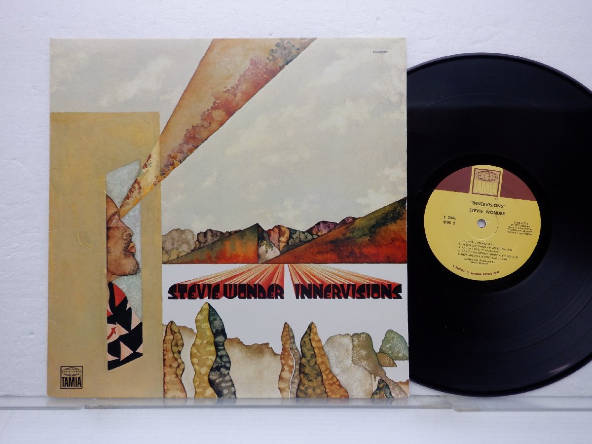 Stevie Wonder(スティーヴィー・ワンダー)「Innervisions」LP（12インチ）/Tamla(T 326L)/Funk / Soul_画像1