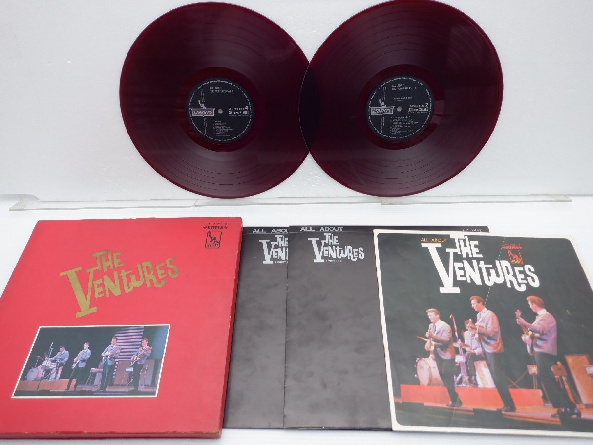 Ventures(ベンチャーズ)「ベンチャーズのすべて」LP（12インチ）/Toshiba Records/東芝EMI(LP 7462・3)/ポップス_画像1