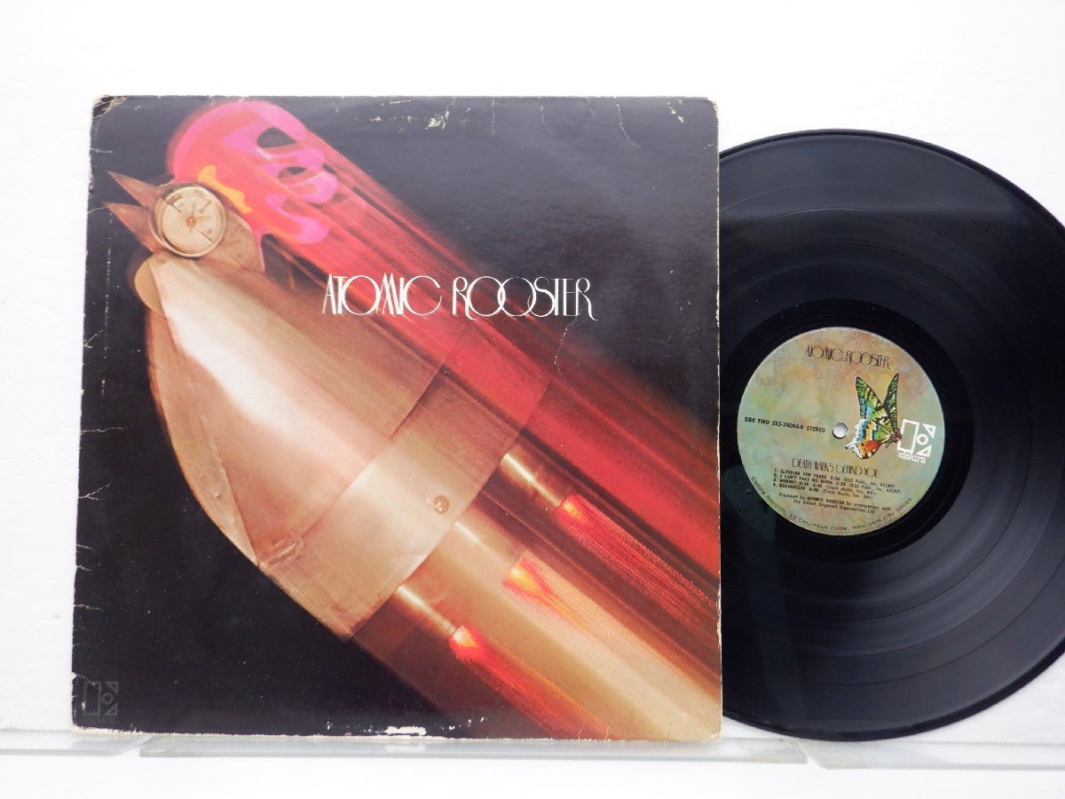 Atomic Rooster「Death Walks Behind You」LP（12インチ）/Elektra(EKS-74094)/洋楽ロック_画像1