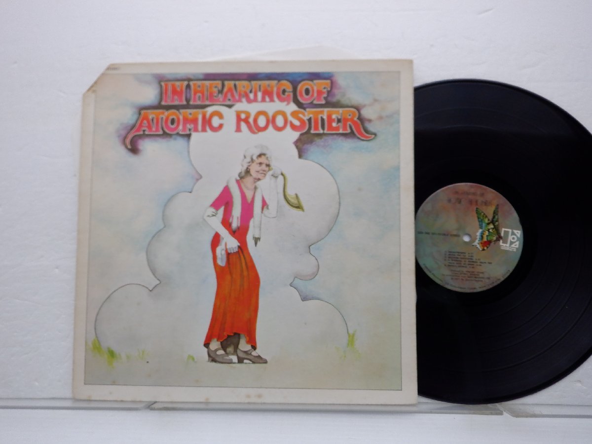 【US盤】Atomic Rooster「In Hearing Of」LP（12インチ）/Elektra(EKS-74109)/洋楽ロック_画像1