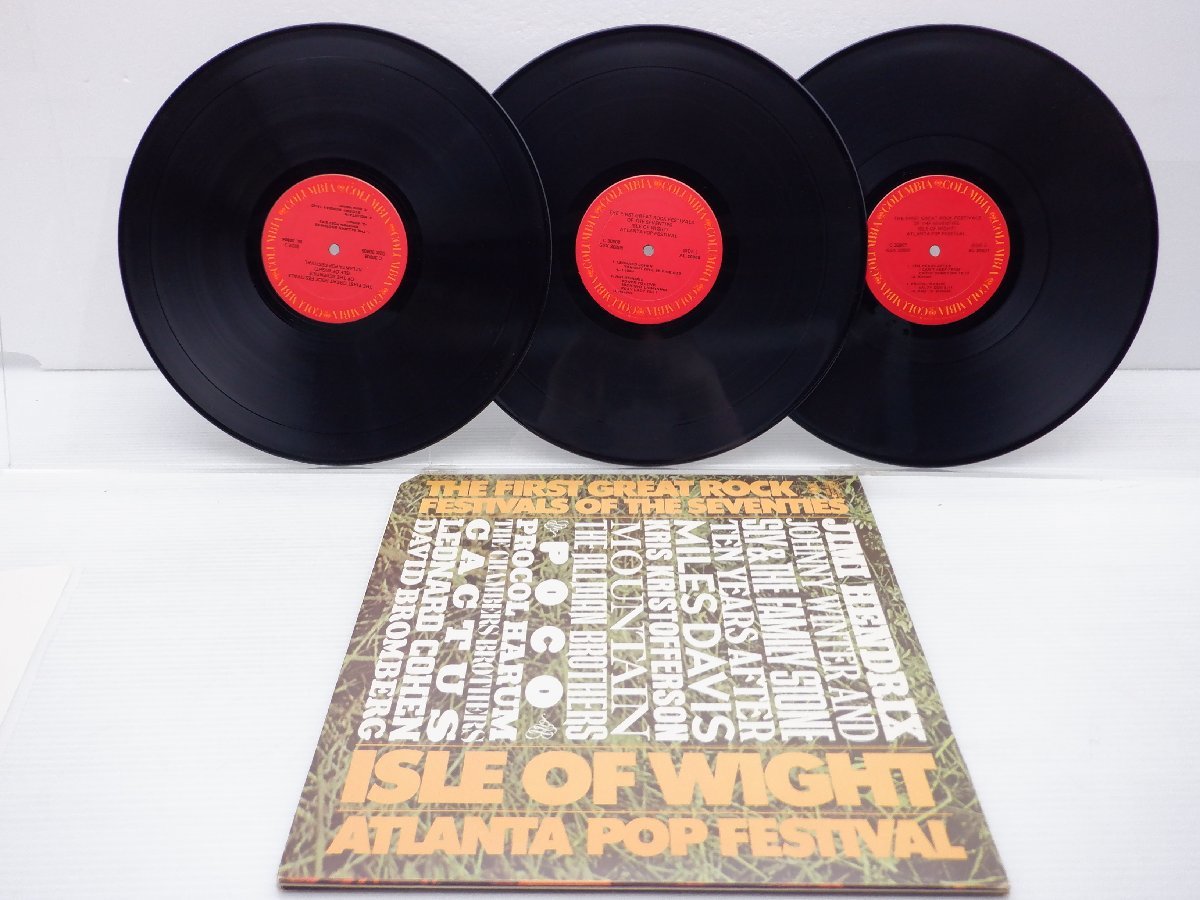 Various「The First Great Rock Festivals Of The Seventies - Isle Of Wight / Atlanta Pop Festival」LP/CBS(G3X 30805)_画像1