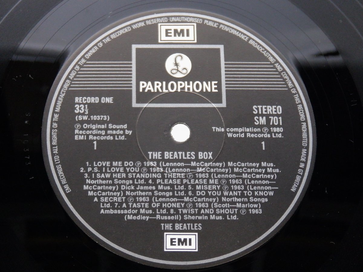 【8LP・国内盤】The Beatles(ビートルズ)「From Liverpool - The Beatles Box(リヴァプールより愛を込めて)」東芝EMI(EAS 77011～77018_画像3