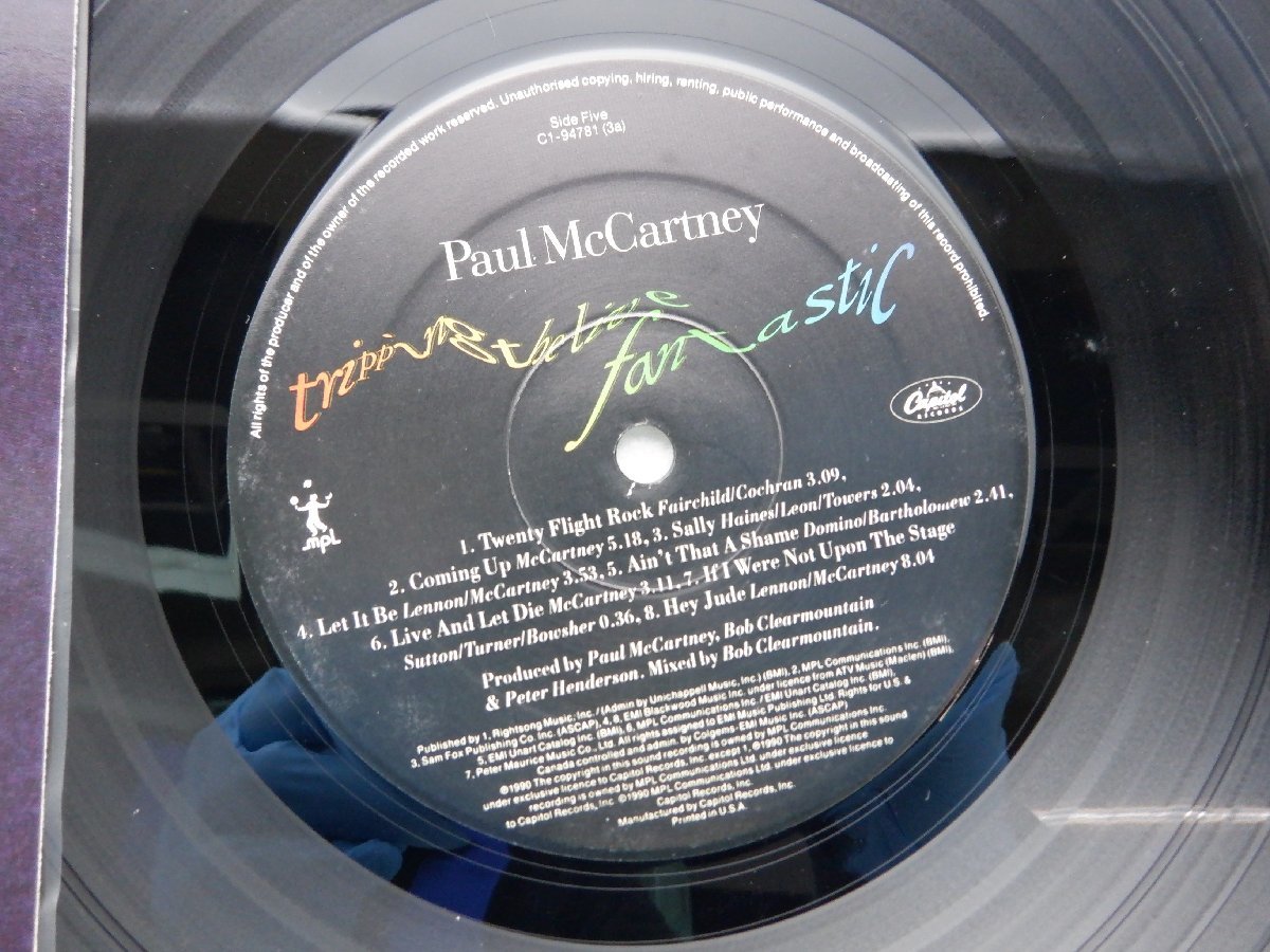 Paul McCartney「Tripping The Live Fantastic」LP（12インチ）/Capitol Records(C1-94778)/洋楽ロック_画像2