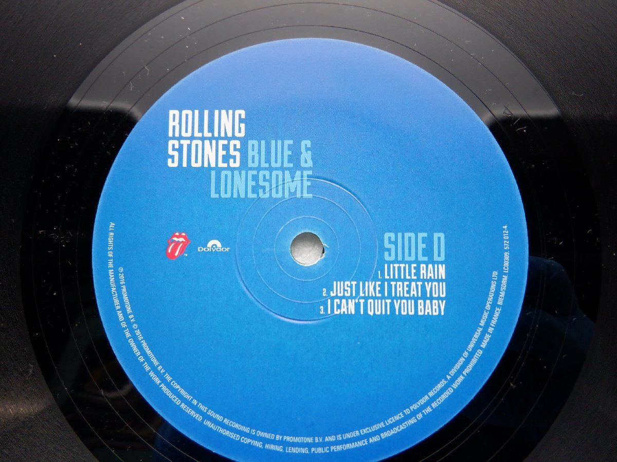 【LP2枚組】The Rolling Stones(ローリング・ストーン)「Blue & Lonesome」LP（12インチ）/Rolling Stones Records(571 494-4)/Rock_画像4