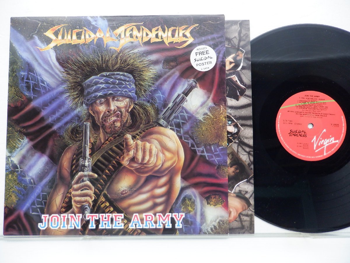 Suicidal Tendencies「Join The Army」LP（12インチ）/Virgin(V 2424)/Rock_画像1