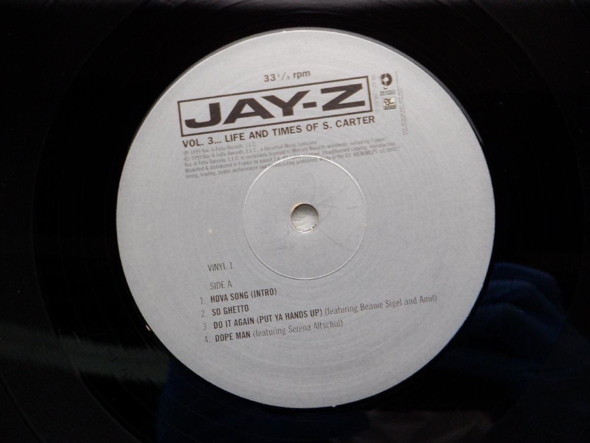 Jay-Z「Vol. 3... Life And Times Of S. Carter」LP（12インチ）/Roc-A-Fella Records(546 815-1)/ヒップホップ_画像2