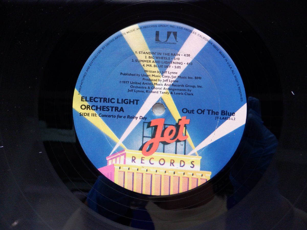 Electric Light Orchestra「Out Of The Blue」LP（12インチ）/Jet Records(JTLA-823-L2)/洋楽ロック_画像2